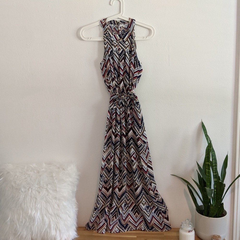 Maxi halter neck dress size OS